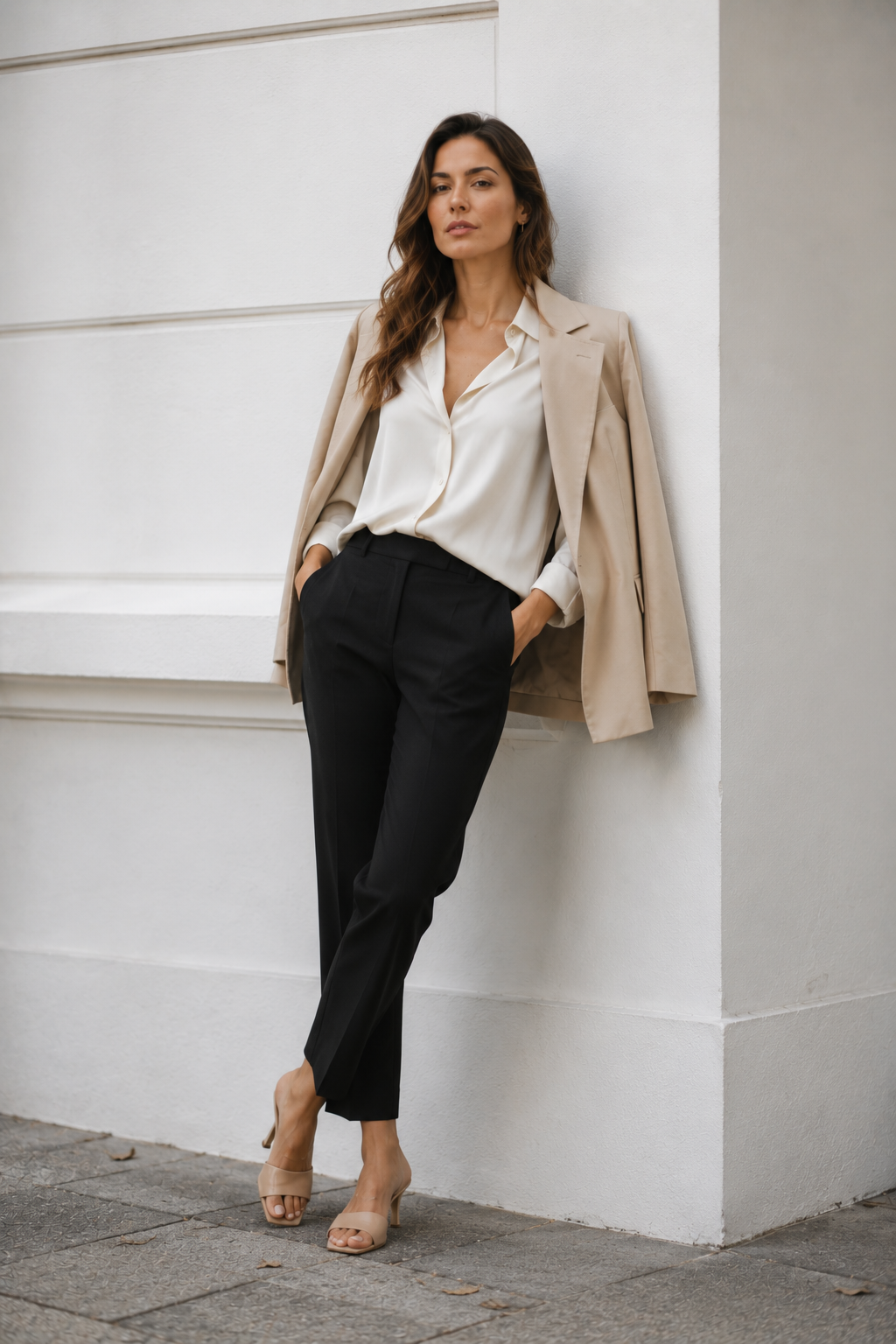 Look elegante sem esforço — effortless chic