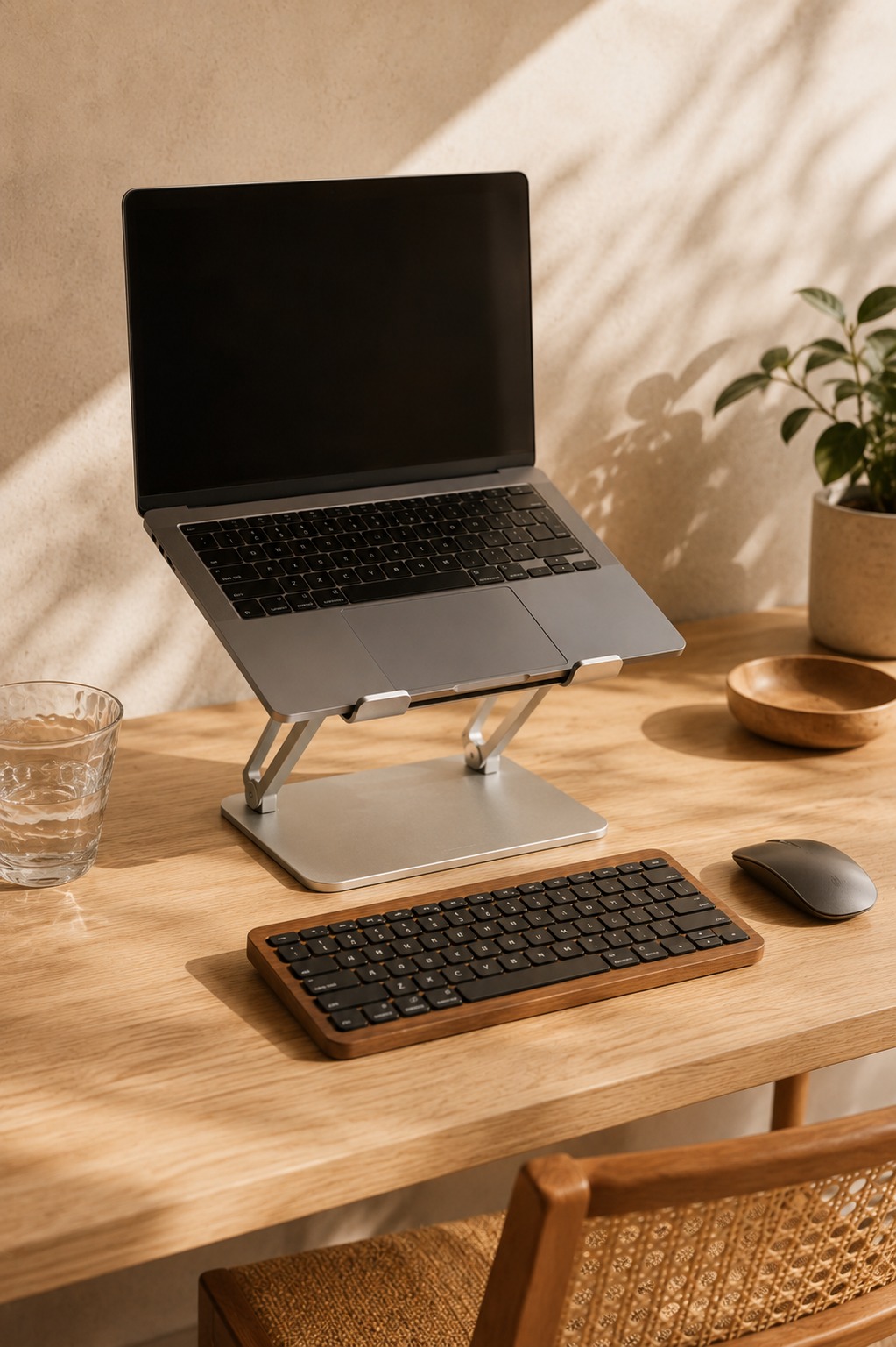 Organizacao Mesa Trabalho Produtividade 01 Suporte De Laptop — A Organização da Mesa de Trabalho que Aumenta a Produtividade