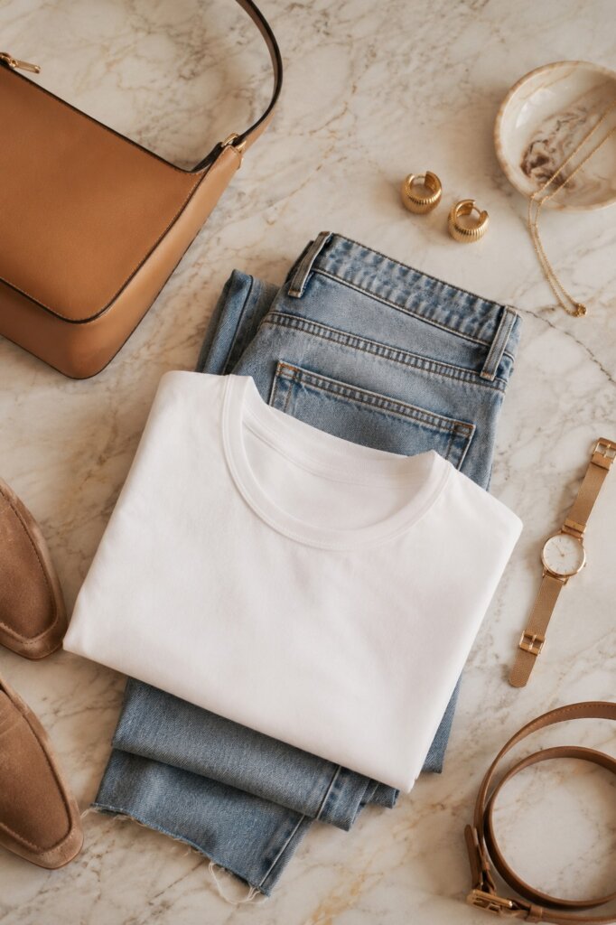 Elevar Look Casual Acessorios — Como Elevar o Look Casual com Acessórios Certos