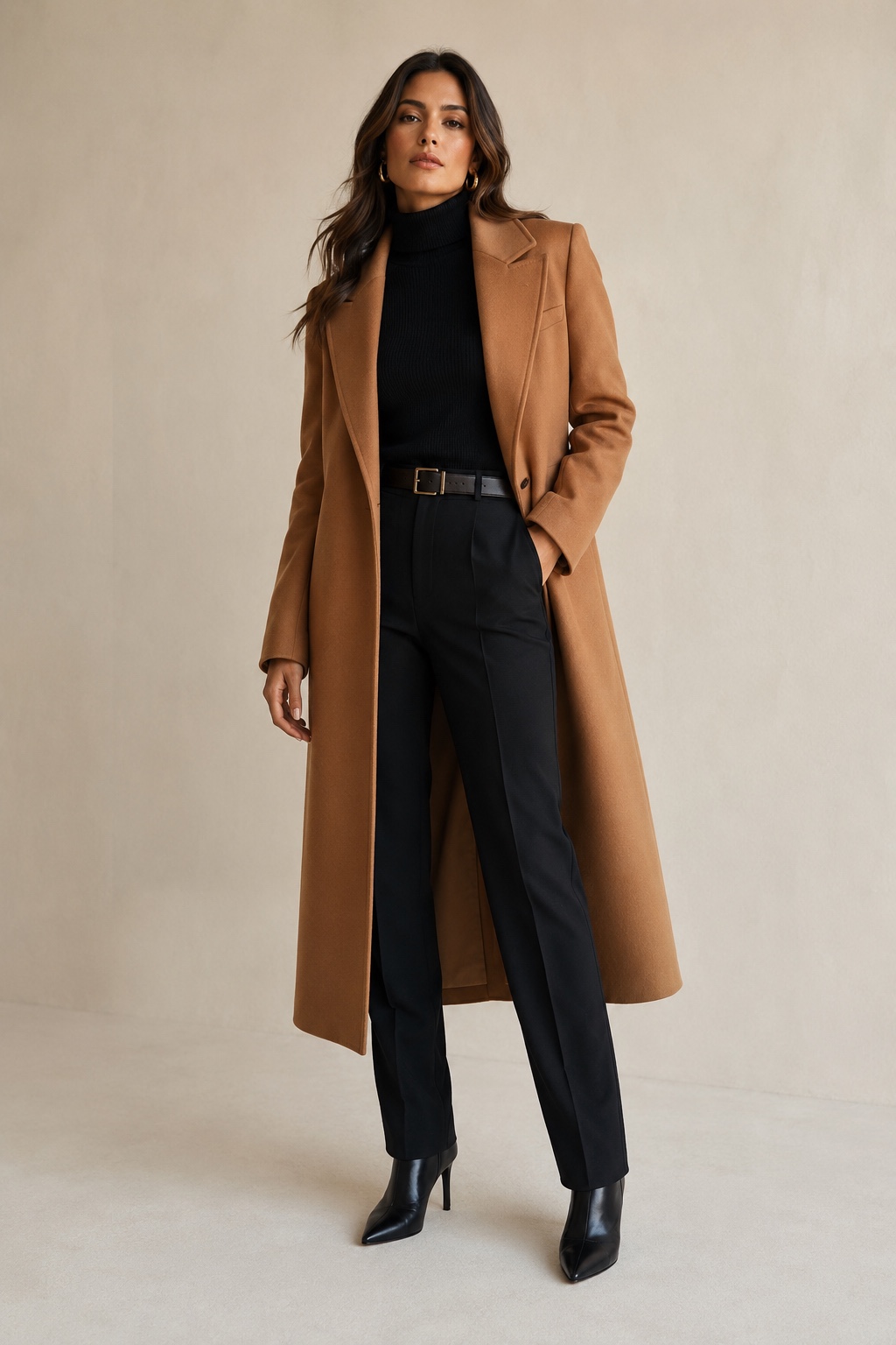 looks outono inverno 2026 femininos sofisticados — paleta terrosa, camadas e peças-chave da temporada