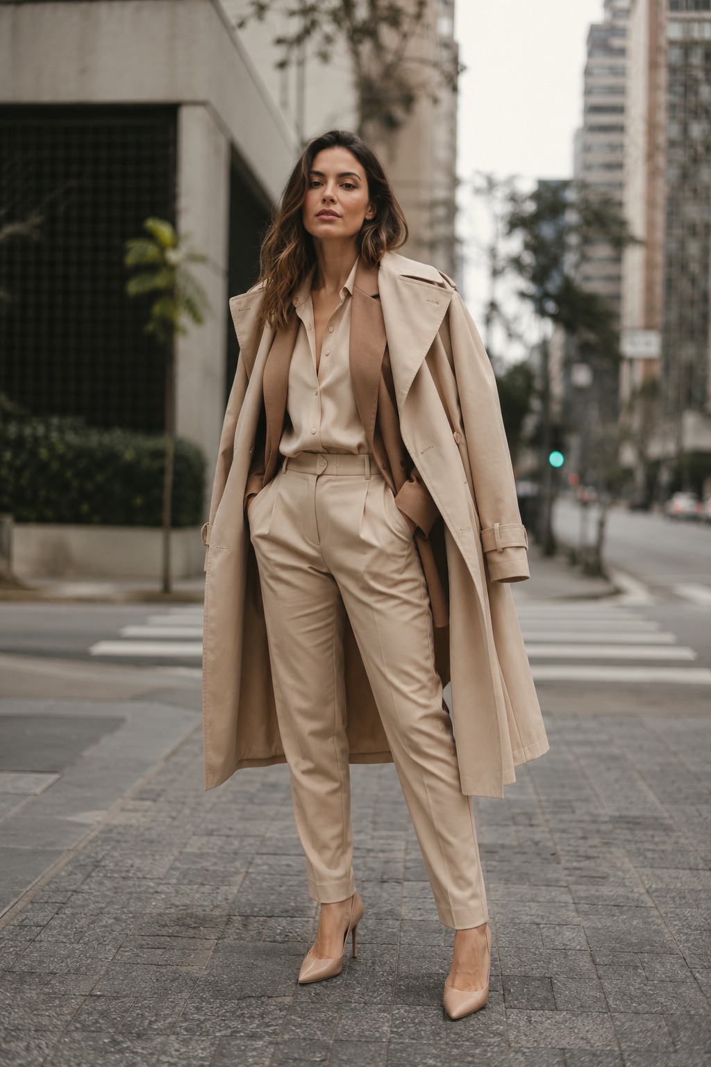Look de layering completo para o inverno brasileiro