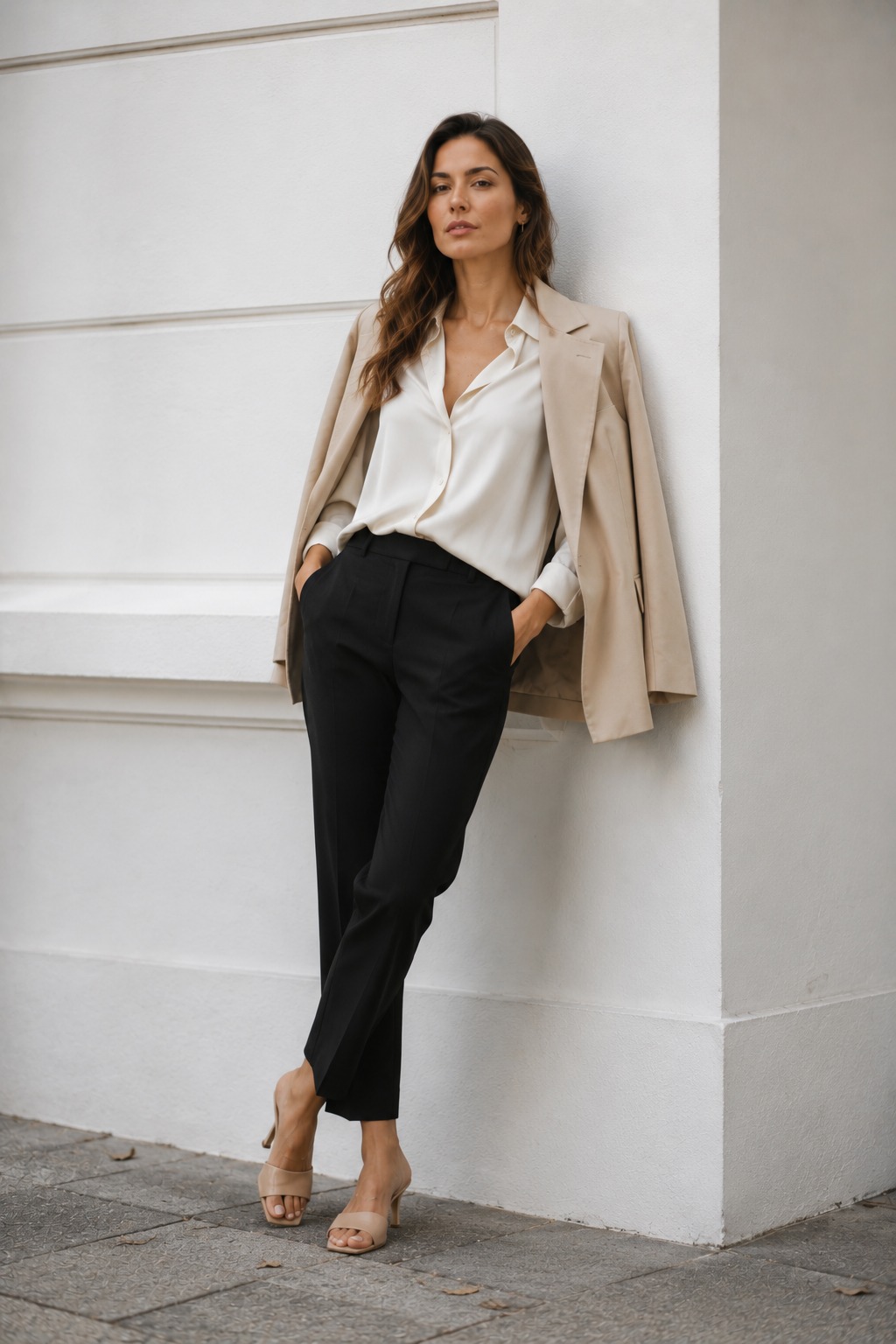Look elegante sem esforço — effortless chic
