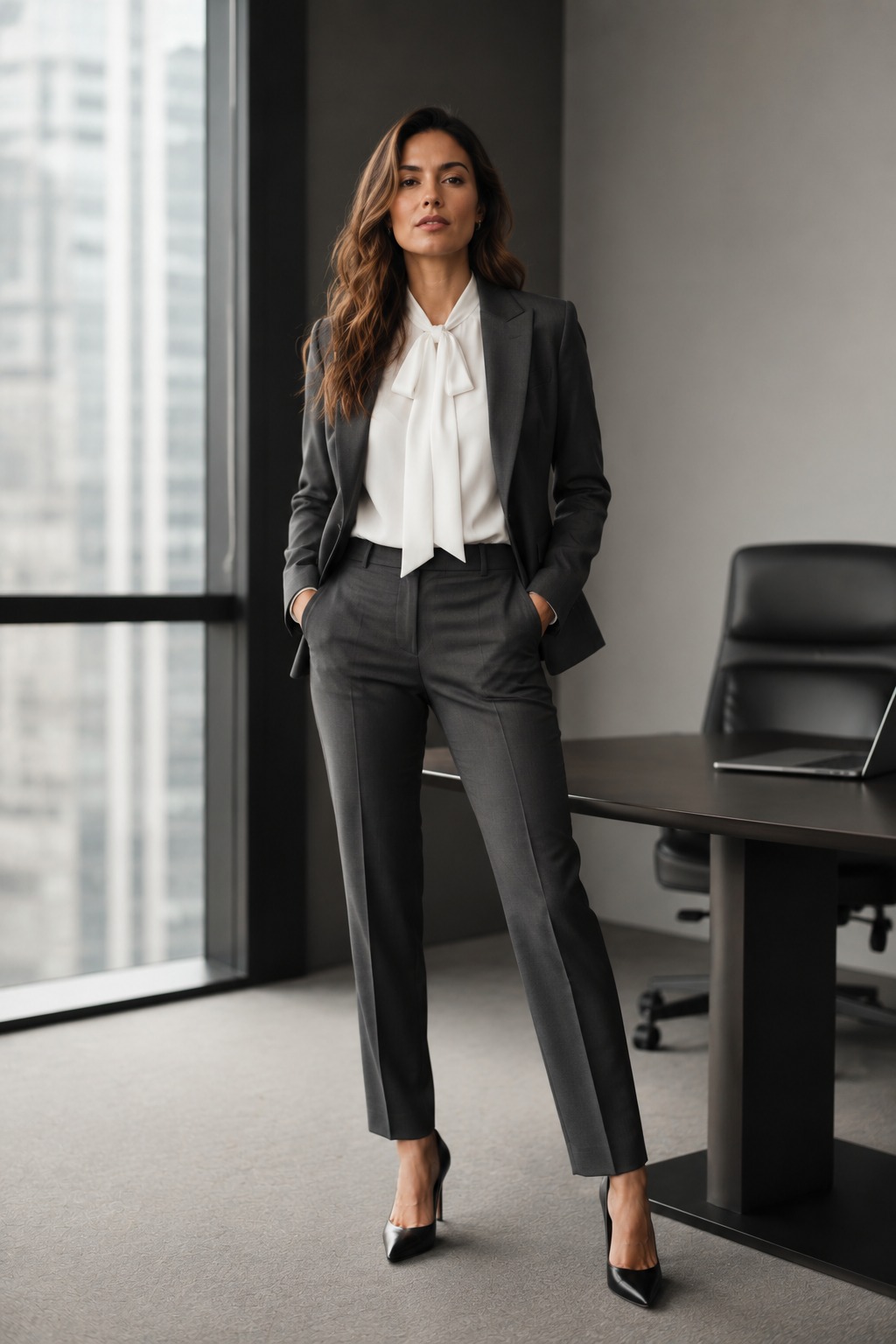 Look executivo feminino de poder e estilo