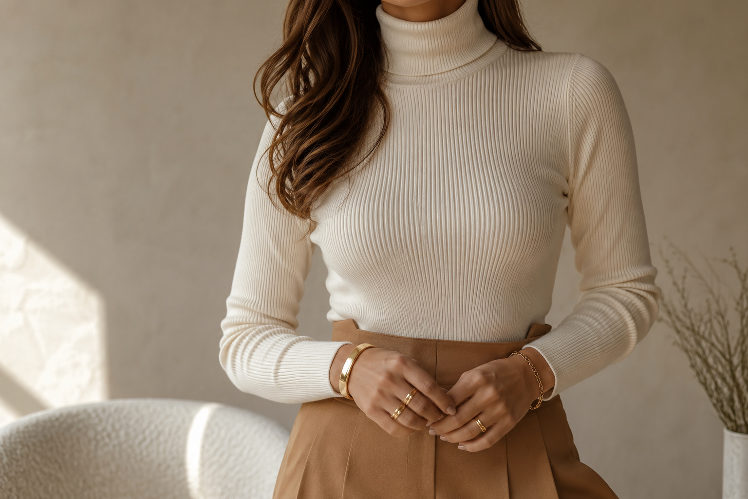 Como Usar Gola Alta com Elegância no Inverno